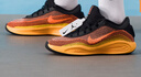NIKE男子籃球鞋 G.T. HUSTLE ACADEMY 運動(dòng)鞋FJ7808-005黑橙43 曬單實(shí)拍圖