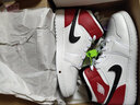 耐克（NIKE） JORDAN 1 AJ1 喬1男子高幫籃球鞋 554724 白灰做舊554724-135 40 曬單實(shí)拍圖