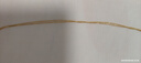 GLTEN七夕情人節禮物925銀項鏈女素鏈金色萬(wàn)能十字鏈輕奢送女朋友老婆 曬單實(shí)拍圖