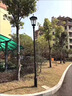 仕匠led庭院燈頭景觀(guān)戶(hù)外3米防水小區路燈燈罩花公園草坪高桿路可定制款式二直罩 曬單實(shí)拍圖