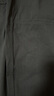無(wú)印良品（MUJI）男式橫豎彈力人字紋工裝褲 黑色 M 曬單實(shí)拍圖
