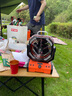 syouran戶(hù)外露營(yíng)風(fēng)扇充電風(fēng)扇超長(cháng)續航大風(fēng)力野外帳篷垂釣魚(yú)大容量鋰電池宿舍用桌面充電寶三合一無(wú)線(xiàn)便攜 噴霧制冷【3萬(wàn)毫安/搖頭定時(shí)/照明/充電寶】黃色 曬單實(shí)拍圖