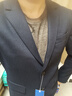 羅蒙（ROMON）男士西服含羊毛中青年商務(wù)休閑正裝單西外套5F213090 曬單實(shí)拍圖