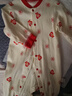 七采雛菊春秋季嬰兒衣服薄款純棉新生兒連體衣寶寶哈衣爬服打底睡衣爬爬服 大紅福袋純棉連體衣 73碼(14-16斤內合適) 曬單實(shí)拍圖