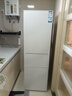 海爾（Haier）217升三門中門軟冷凍宿舍租房家用小冰箱小型小巧不占地節(jié)能省電BCD-217LHC3E0WV家電國家補(bǔ)貼15% 曬單實拍圖