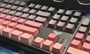 狼蛛（AULA）F2088pro機械鍵盤(pán)側刻漸變108鍵青紅茶電競游戲辦公臺式筆記本電腦鍵鼠套裝 【黑莓粉】側刻漸變版 青軸【游戲辦公兼容】 曬單實(shí)拍圖