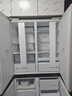 美的（Midea）首創(chuàng)45cm超薄嵌入餐邊柜家用客廳冰箱左餐右廚大容量底部散熱十字四開門國家補(bǔ)貼BCD-427WUSGPZM 曬單實(shí)拍圖