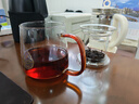 雅集耐熱玻璃茶杯茶水分離泡茶杯辦公室茶道喝茶杯子一葉菩提杯500ml 曬單實拍圖