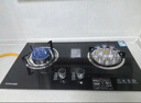 SUNPUNR蘇泊燃氣灶天然氣液化氣灶煤氣灶家用猛火5.2kw雙灶一級節能省氣灶具增壓直噴臺嵌兩用廚房免開(kāi)孔 【豪華鴛鴦款】聚焰增壓猛火+熄保+納米防爆玻璃 液化氣（罐裝） 曬單實(shí)拍圖