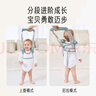 愛(ài)寶適嬰兒學(xué)步帶防走失牽引繩安全防勒四季通用透氣款 櫻花粉 S360 曬單實(shí)拍圖