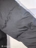 卡賓（CABBEEN）【九宮格花型通道布】羽絨服男肌理壓花肌理面料冬季立領(lǐng)面包服 煤黑色01 L /175/50 曬單實(shí)拍圖