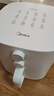 美的（Midea）免翻面空氣炸鍋2025年新款 易用旋鈕多功能 家用實(shí)用大容量5.3L 蒸汽嫩烤 2.0金屬內腔  KZE5313 曬單實(shí)拍圖