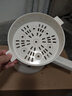 美的（Midea）電煮鍋 小電鍋 電蒸鍋 長(cháng)柄 宿舍小鍋 多功能輔食鍋 學(xué)生宿舍泡面XZE2017 1.6L配蒸籠【國家補貼】 曬單實(shí)拍圖