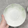 NINE CRANES景德鎮餐具骨瓷餐盤(pán)碟子釉下彩菜盤(pán)飯盤(pán)高檔輕奢簡(jiǎn)約8英寸菜盤(pán)4個(gè) 曬單實(shí)拍圖