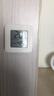 溫度計濕度計室內干濕家用小米平替電子溫濕度顯示器迷你便攜高精度壁掛式靜音 迷你溫濕度計/白色 曬單實(shí)拍圖