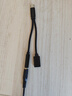 耳機(jī)轉(zhuǎn)接頭華為VIVO小米OPPO榮耀typec耳機(jī)二合一充電聽歌轉(zhuǎn)接頭樂視音頻轉(zhuǎn)接頭 二合一type-C耳機(jī)轉(zhuǎn)接分叉線 黑色1條 曬單實(shí)拍圖