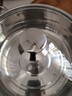 美廚（maxcook）304不銹鋼鴛鴦火鍋 30cm配火鍋勺帶蓋 燃氣電磁爐通用 MCT1204 曬單實(shí)拍圖