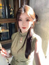 央創(chuàng)時尚【中國黃金】竹節(jié)手鏈女生實用七夕情人節(jié)生日禮物送女友銀925 曬單實拍圖
