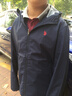 U.S. POLO ASSN.外套男春秋季連帽戶外運動夾克男防風(fēng)薄款休閑上衣 藏藍(lán)色 XL 曬單實拍圖