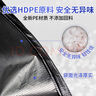 宜之選平口垃圾袋60*80cm100只單面1絲大號加厚家用廚房物業(yè)塑料袋 曬單實(shí)拍圖