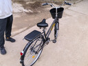 飛鴿（FLYING PIGEON）自行車(chē)成人通勤車(chē)自行車(chē)學(xué)生單車(chē)成人自行車(chē)通勤自行車(chē)城市公路車(chē) 標配黑|單速+雙碟剎+充氣胎+禮包 26寸|身高160-185cm 曬單實(shí)拍圖
