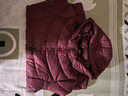雪中飛90鴨絨輕薄款羽絨服女士可脫卸帽中老年媽媽裝秋冬保暖外套170 曬單實(shí)拍圖