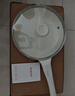 紅廚陶瓷平底鍋不粘鍋小煎鍋家用煎蛋煎牛排專用電磁爐鍋26cm白色 曬單實(shí)拍圖