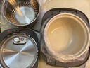 美的（Midea）小凝鮮沸騰濃香雙模式電壓力鍋0氟琺瑯316L鋼釜0涂層5L高壓鍋60秒快排家用煲湯4-6人煮飯煲C5940N 曬單實(shí)拍圖