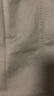 森馬（Semir）半身裙女磨毛純色A字長裙簡約百搭秋季純棉寬松傘裙顯瘦潮流 深咖啡50954 S 曬單實拍圖