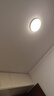 飛利浦（PHILIPS）全光譜LED三防吸頂燈IP40防潮防塵防蚊防蟲(chóng)臥室陽(yáng)臺燈24W暖白光4000K尺寸360mm 曬單實(shí)拍圖