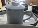 宋蘊(yùn)李學(xué)級(jí)汝窯西子龍把辦公杯禮盒裝汝窯茶杯茶水分離杯茶具禮品禮物 曬單實(shí)拍圖