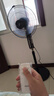 海爾（Haier）電風(fēng)扇家用落地扇學(xué)生立式大風(fēng)量電扇客廳宿舍節能音輕風(fēng)扇辦公室遙控定時(shí)輕音七葉扇HFS-Y3511B 曬單實(shí)拍圖