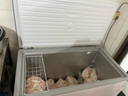 美菱（MeiLing）冰柜300升臥式頂開門家用商用減霜冷藏大冷凍大容量冷柜冰箱一級能效斷電保溫保鮮速凍補貼電冰柜 純白 300L 曬單實拍圖
