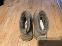 快樂(lè )瑪麗（J&M）雪地靴女冬季厚底防滑加絨加厚保暖面包東北棉鞋女 卡其色 37  曬單實(shí)拍圖