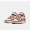 NIKE 耐克童鞋 COURT BOROUGH MID 男女童中幫魔術(shù)貼兒童運動(dòng)休閑板鞋 曬單實(shí)拍圖