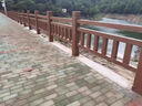 世騰水泥仿藤護欄河道橋梁圍欄水池魚(yú)塘柵欄異形仿樹(shù)皮混凝土欄桿定制 仿木護欄 曬單實(shí)拍圖