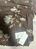 EP雅瑩女裝 修身顯瘦印花網(wǎng)眼內(nèi)搭打底上衣 商場同款5513A 咖啡色 L 曬單實(shí)拍圖
