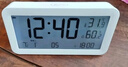 碼仕鬧鐘學(xué)生溫濕度計大屏充電電子智能夜光兒童起床專(zhuān)用神器LCD床頭鐘開(kāi)學(xué)必備Q198白開(kāi)學(xué)季 曬單實(shí)拍圖
