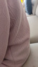 馬克華菲童裝女童外套冬季加絨兒童上衣女孩冬裝中大童2025新款雙面搖粒絨 紫Z01 110 曬單實(shí)拍圖