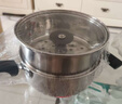 炊大皇304不銹鋼奶鍋+蒸屜輔食鍋湯鍋嬰兒寶寶煮牛奶熱奶鍋泡面鍋18cm 曬單實拍圖