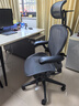 赫曼米勒（HERMAN MILLER）AERON電腦椅人體工學(xué)椅辦公椅升降扶手透氣面料 中號(hào)石墨色 曬單實(shí)拍圖