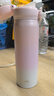 膳魔師（THERMOS）保溫杯316鋼500ml男女士水杯學(xué)生教師節(jié)禮物JNL-500S漸變初桃粉 曬單實(shí)拍圖