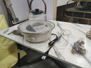 PAKCHOICE2024新款圍爐煮茶套裝電陶爐煮茶器具全套玻璃燒水壺室內(nèi)圍聚烤火 曬單實(shí)拍圖