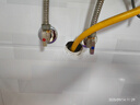 老銅匠（LTJ）燃氣熱水器球閥 壁掛爐球芯角閥全開(kāi)大流量全銅冷熱4分廚房三角閥 曬單實(shí)拍圖