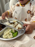寶寶吃飯罩衣一體式餐椅兒童自主進(jìn)食全包飯兜圍兜防水防臟反穿衣 獅子【長(cháng)袖款-可放吸盤(pán)碗】 適用6個(gè)月-3歲 曬單實(shí)拍圖