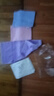 潔麗雅（grace）新疆棉A類抗菌兒童毛巾純棉洗臉洗澡家用卡通可愛童巾寶寶小毛巾 小狗系列4條裝（紅+紫+白+蘭） 曬單實拍圖