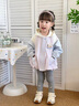 班喜迪女童外套春秋款2025新款兒童衣服秋季連帽上衣女寶寶洋氣公主秋裝 紫色 90 曬單實(shí)拍圖