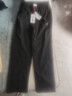 回力（Warrior）休閑褲男冬季寬松直筒闊腿褲子男保暖加絨運動(dòng)褲男褲 曬單實(shí)拍圖