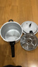 雙喜 高壓鍋鋁合金燃氣電磁爐通用防爆家用壓力鍋22CM/6L【蒸格款】 曬單實拍圖