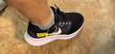 耐克NIKE跑步鞋男緩震透氣RUN SWIFT 3運動(dòng)鞋DR2695-002黑白42.5 曬單實(shí)拍圖